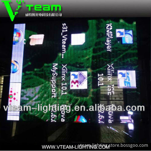 Vteam New Innovative Glass LED Video Display